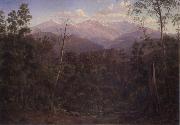 Eugene Guerard Mount Kosciusko,seen from the Victorian border painting